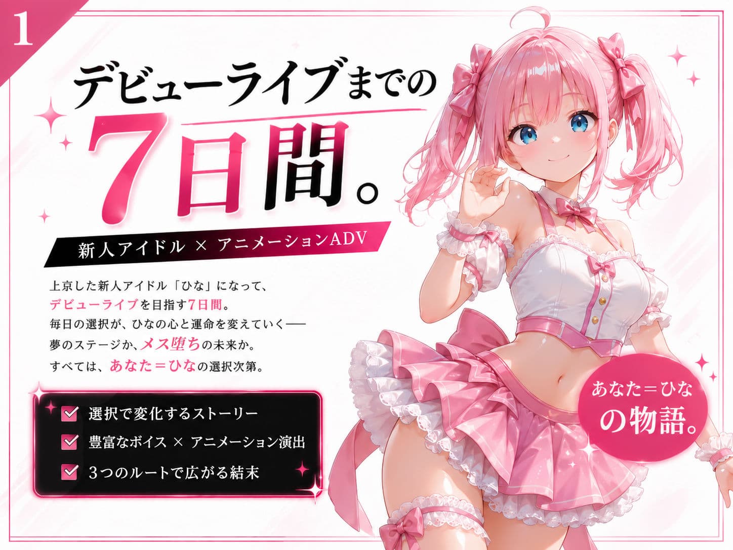 言いなりアイドル  7日間でメス堕ち デビューのために犯〇れていくカラダ